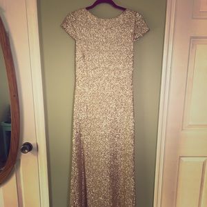 Sorella Vita Bridesmaid Gold Gown